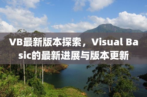 VB最新版本探索,Visual Basic的最新進展與版本更新