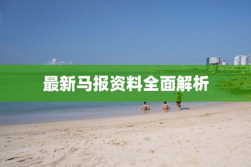 最新馬報資料全面解析