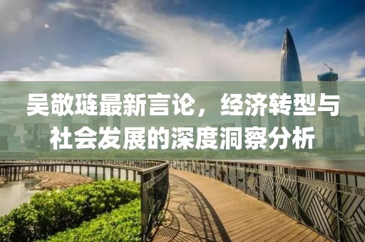 吳敬璉最新言論,經濟轉型與社會發展的深度洞察分析
