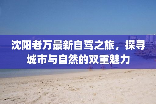 沈陽老萬最新自駕之旅,探尋城市與自然的雙重魅力