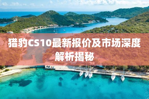 獵豹CS10最新報價及市場深度解析揭秘