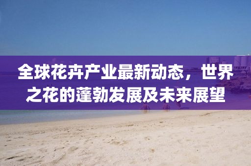 全球花卉產(chǎn)業(yè)最新動態(tài)，世界之花的蓬勃發(fā)展及未來展望