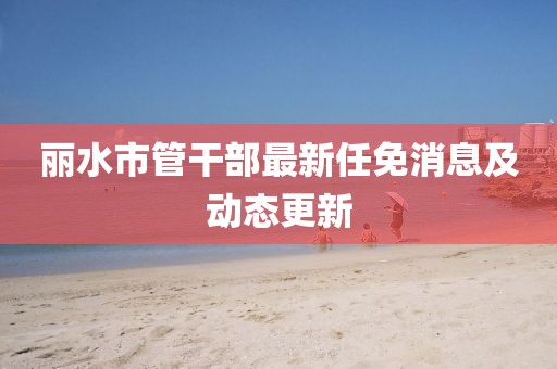 麗水市管干部最新任免消息及動態更新
