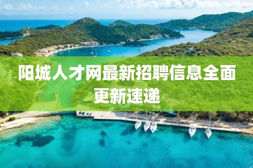 陽城人才網最新招聘信息全面更新速遞