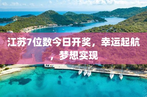 江蘇7位數(shù)今日開獎,幸運起航,夢想實現(xiàn)