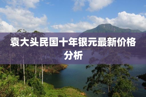 袁大頭民國十年銀元最新價格分析