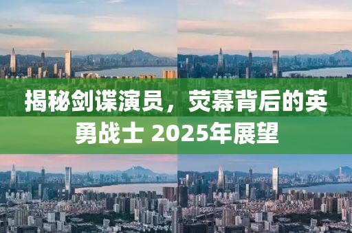 揭秘劍諜演員,熒幕背后的英勇戰(zhàn)士 2025年展望