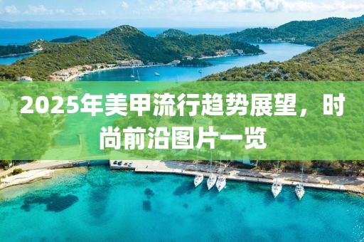 2025年美甲流行趨勢展望,時尚前沿圖片一覽