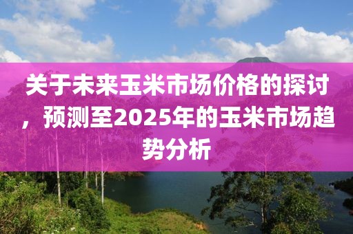 關(guān)于未來玉米市場價格的探討,預(yù)測至2025年的玉米市場趨勢分析