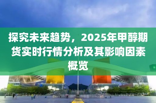 探究未來趨勢(shì)，2025年甲醇期貨實(shí)時(shí)行情分析及其影響因素概覽