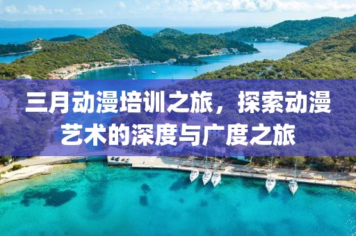 三月動漫培訓之旅,探索動漫藝術的深度與廣度之旅