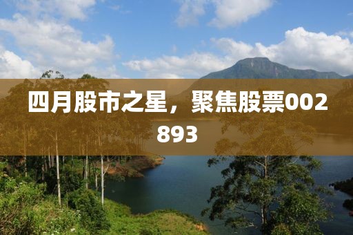 四月股市之星,聚焦股票002893