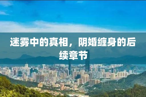 迷霧中的真相,陰婚纏身的后續章節