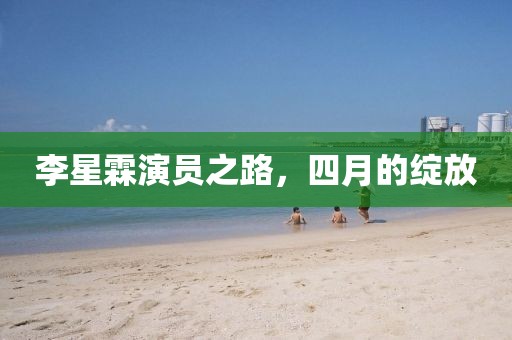 李星霖演員之路,四月的綻放