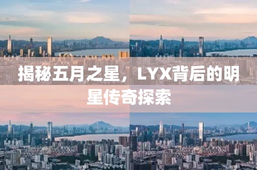 揭秘五月之星,LYX背后的明星傳奇探索