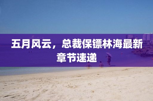 五月風云,總裁保鏢林海最新章節速遞