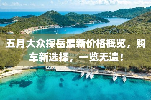 五月大眾探岳最新價(jià)格概覽,購車新選擇,一覽無遺!