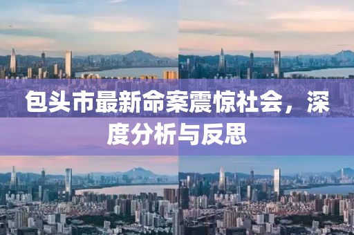 包頭市最新命案震驚社會,深度分析與反思