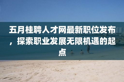 五月桂聘人才網最新職位發布，探索職業發展無限機遇的起點