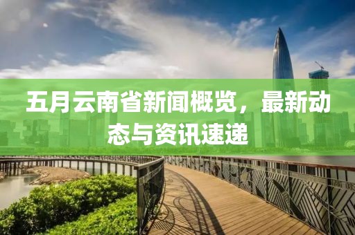 五月云南省新聞概覽,最新動態與資訊速遞