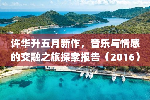 許華升五月新作,音樂與情感的交融之旅探索報告(2016)