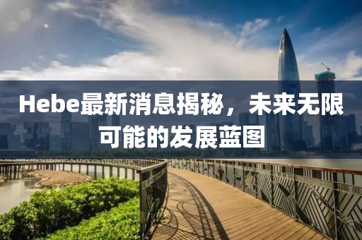 Hebe最新消息揭秘，未來無限可能的發展藍圖