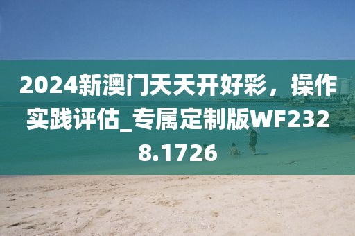 2024新澳門天天開好彩,操作實踐評估_專屬定制版WF2328.1726