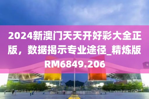 2024新澳門天天開好彩大全正版,數據揭示專業途徑_精煉版RM6849.206