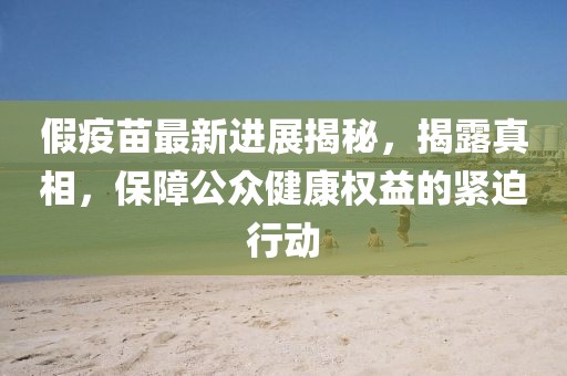 假疫苗最新進展揭秘，揭露真相，保障公眾健康權益的緊迫行動